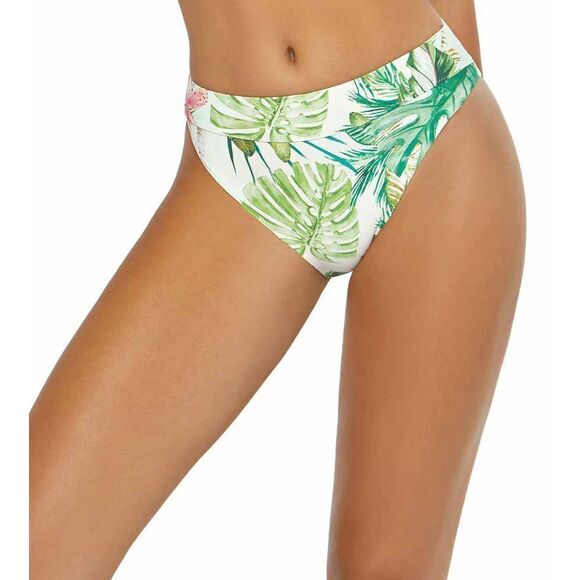New Pilyq tropical high waisted bikini bottom. Small. - Picture 4 of 8
